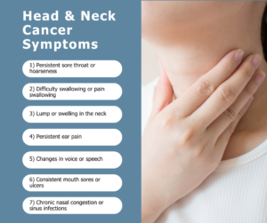head and neck cancer symptoms