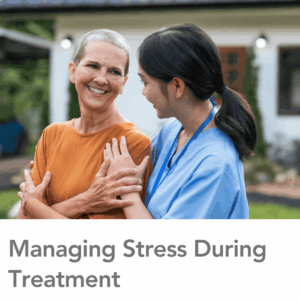 managing stress during treatment image