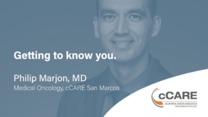 Getting to know Dr. Marjon
